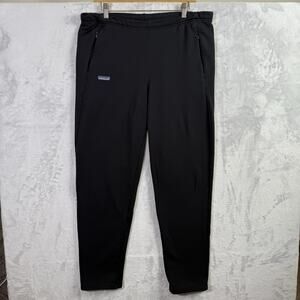 Patagonia Black Fleece Joggers Women's Medium Winter USA Skiing Hiking Outdoor